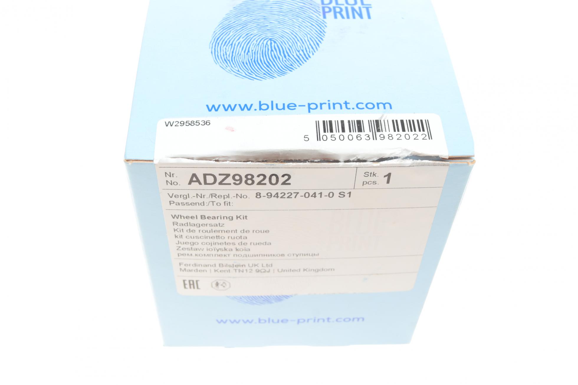 ADZ98202 BLUE PRINT